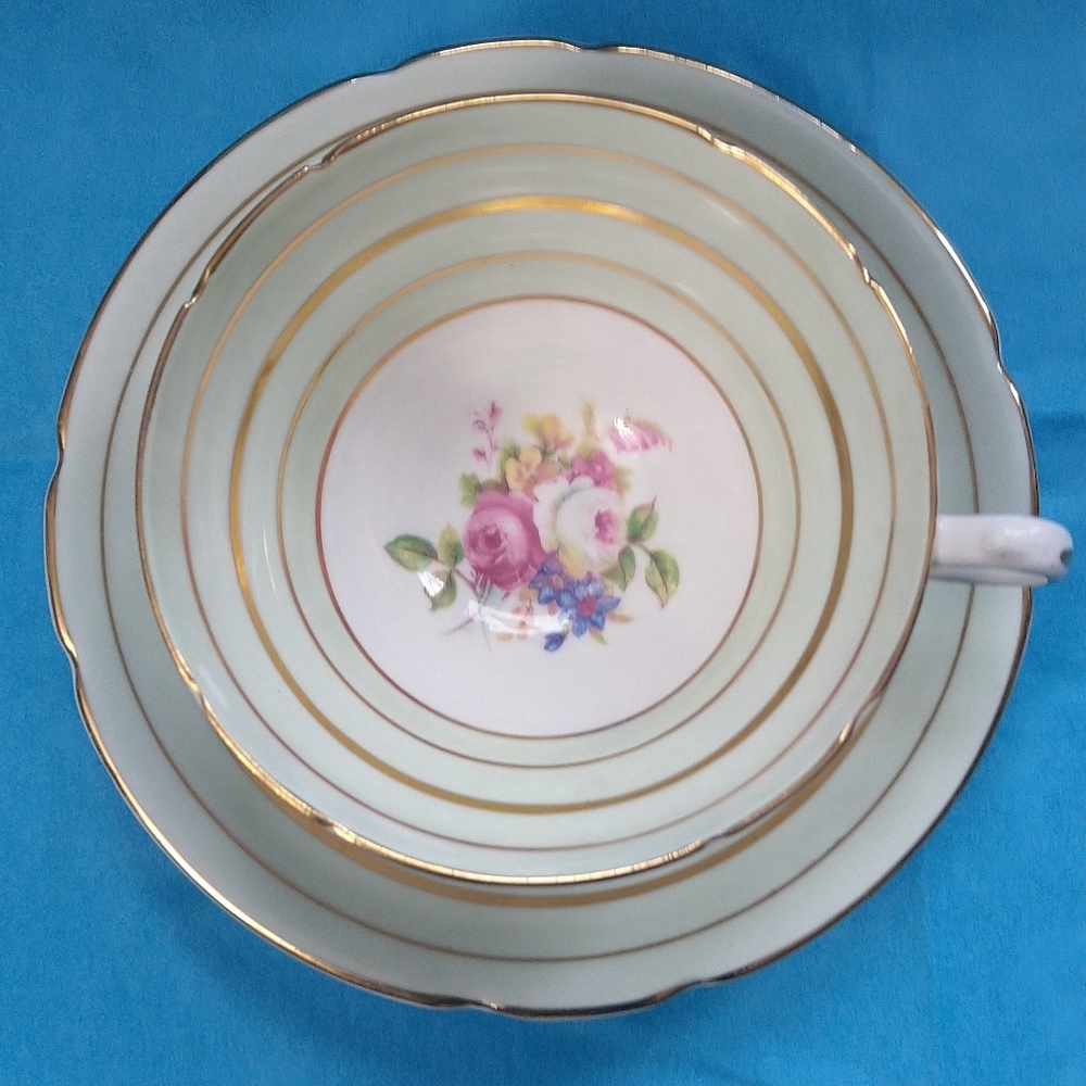 Vintage English Stanley Cup and Saucer